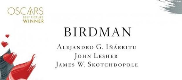 Imagen de la Academia para anunciar "Birdman" Imagen de la Academia para anunciar "Birdman"