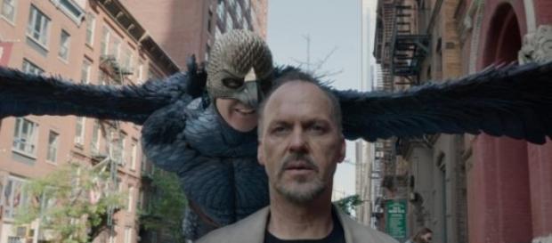 Michael Keaton em 'Birdman', vencedor do Oscar. Michael Keaton em 'Birdman', vencedor do Oscar.