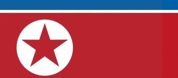 Bandera de Corea del Norte. Bandera de Corea del Norte.