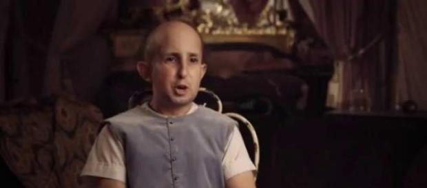 Ben Woolf, durante su papel como 'Meep'. Ben Woolf, durante su papel como 'Meep'.