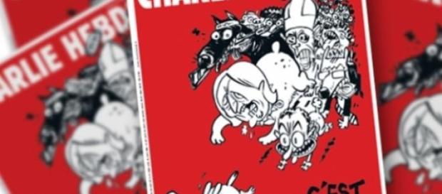 Nova capa do Charlie Hebdo. Nova capa do Charlie Hebdo.