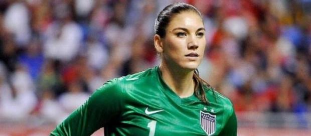 Hope Solo é a futebolista mais bonita do Mundo Hope Solo é a futebolista mais bonita do Mundo
