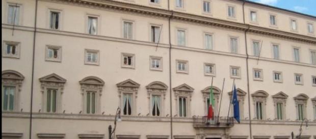 Palazzo Chigi, simbolo del parlamento italiano Palazzo Chigi, simbolo del parlamento italiano