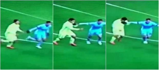 Tentou Luis Suárez morder Demichelis? Tentou Luis Suárez morder Demichelis?