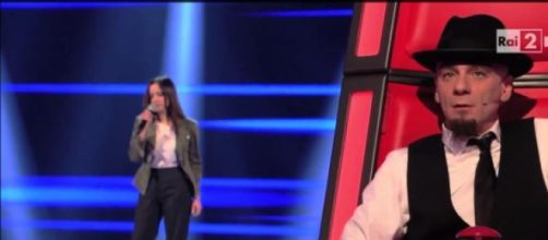 In foto: Chiara Iezzi a The Voice of Italy