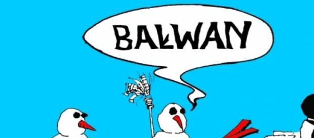 Bałwan na śniegu i w powietrzu Bałwan na śniegu i w powietrzu