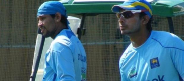 Dilshan and Sangakkara both scored centuries Dilshan and Sangakkara both scored centuries