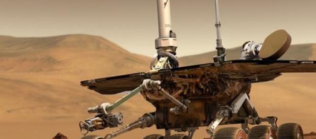 Recreación artística de un explorador de la NASA Recreación artística de un explorador de la NASA