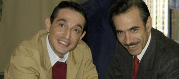 Roberto Cairo e Imanol Arias en la serie Roberto Cairo e Imanol Arias en la serie