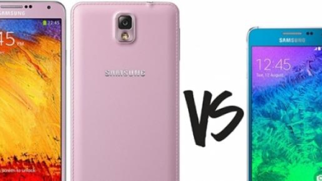 Samsung: Galaxy Note 3 vs Galaxy Alpha