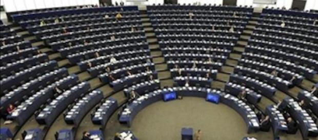 Aspecto del Parlamento Europeo el pasado miércoles Aspecto del Parlamento Europeo el pasado miércoles
