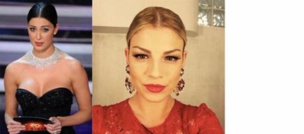 Belen Rodriguez commenta Emma Marrone a Sanremo. Belen Rodriguez commenta Emma Marrone a Sanremo.