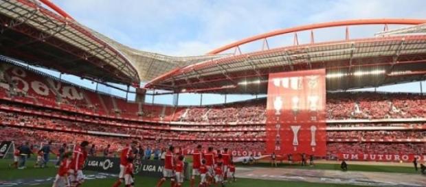 Benfica - Estoril (fonte: facebook do SL Benfica) Benfica - Estoril (fonte: facebook do SL Benfica)