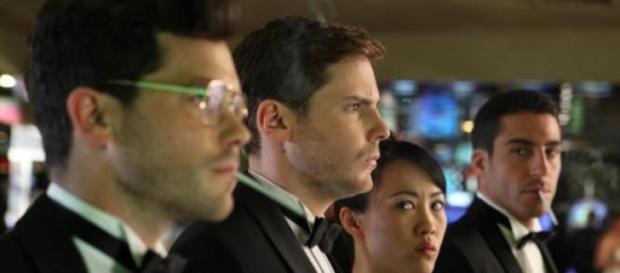 Daniel Brühl y sus compañeros jugadores Daniel Brühl y sus compañeros jugadores