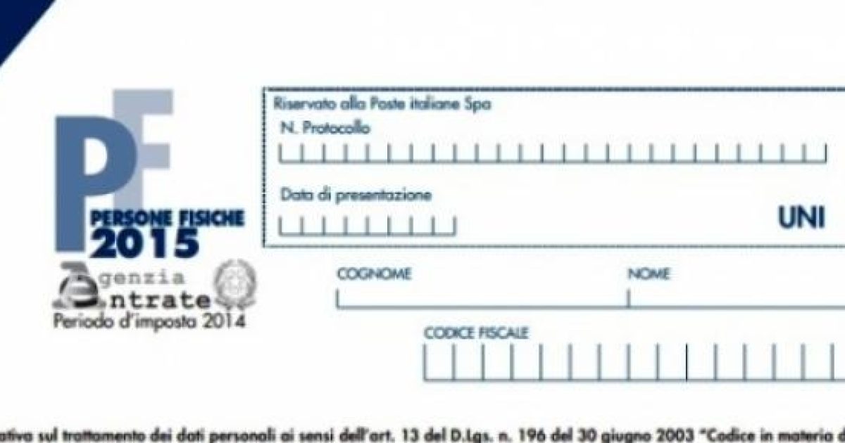 Bonus 80 Euro Governo Renzi: Le Novità Del Nuovo Modello Unico 2015 E ...