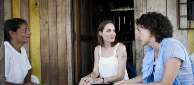 Angelina Jolie é embaixadora para os refugiados Angelina Jolie é embaixadora para os refugiados