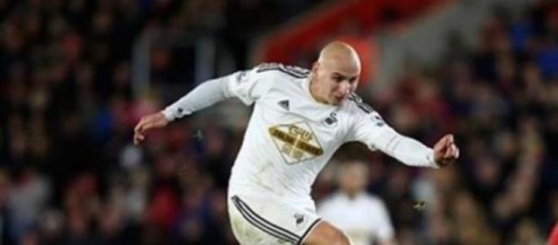 Jonjo Shelvey, 22, scored Swansea City's winner Jonjo Shelvey, 22, scored Swansea City's winner