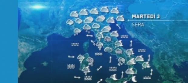 Previsioni Meteo 3, 4 e 5 febbraio in Italia. Previsioni Meteo 3, 4 e 5 febbraio in Italia.
