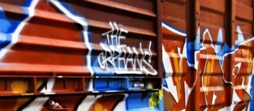Arte de expressão livre: grafite papel de parede