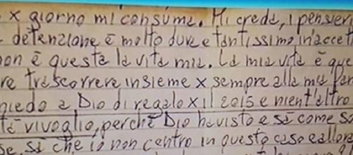 Ecco la lettera di Bossetti scritta dal carcere