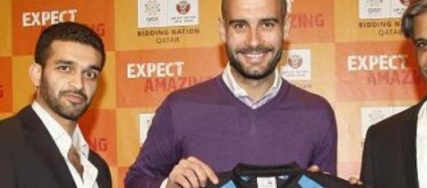 Guardiola a caminho do Catar Guardiola a caminho do Catar