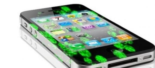 Bacterias encontradas en un celular Bacterias encontradas en un celular