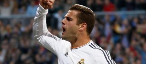 Nacho Fernández en un partido de Champions League Nacho Fernández en un partido de Champions League