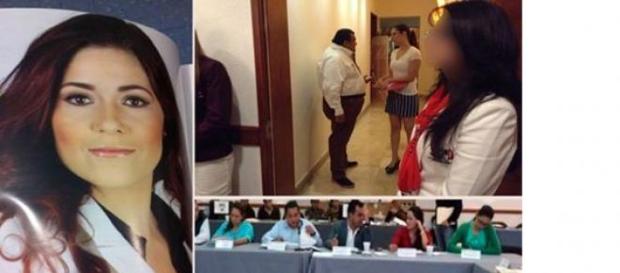 Ex-reclutadora de edecanes en el PRI capitalino Ex-reclutadora de edecanes en el PRI capitalino