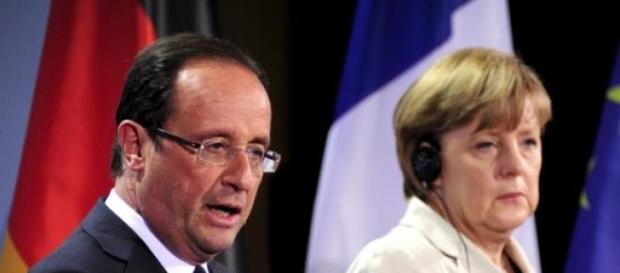 François Hollande et Angela Merkel François Hollande et Angela Merkel