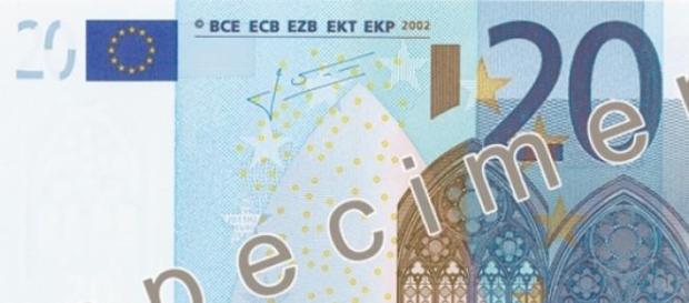 Imagen de billete de 20 euros Imagen de billete de 20 euros
