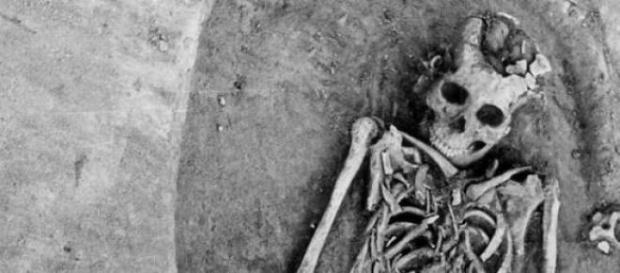 Son restos de una mujer del periodo paleolítico Son restos de una mujer del periodo paleolítico
