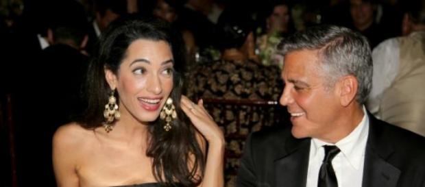 Sr. e Sra. Clooney: casal inseparável Sr. e Sra. Clooney: casal inseparável
