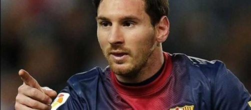 Un primo piano di Leo Messi