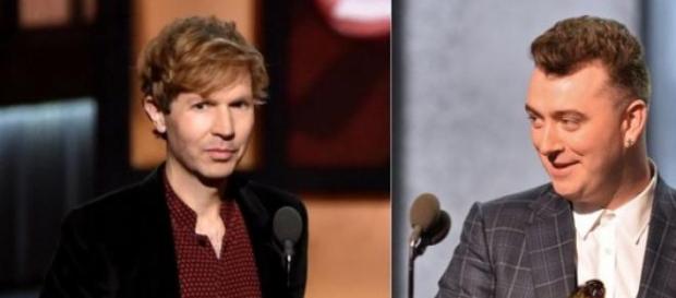 Beck and Sam Smith together Beck and Sam Smith together