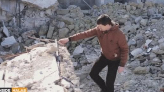 John Cantlie ad Aleppo, Siria