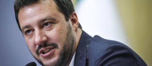 Il segretario della Lega Nord Matteo Salvini