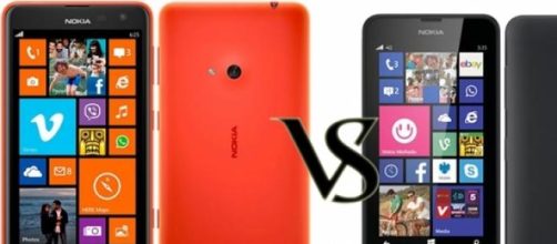 Nokia: Lumia 625 vs Lumia 635