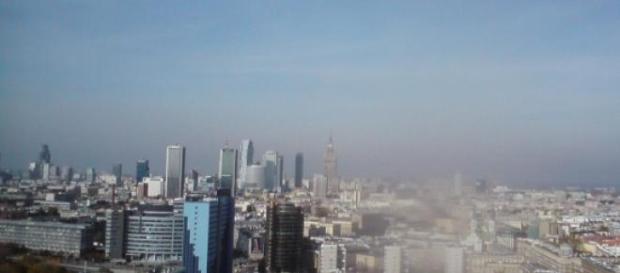 Panorama Warszawy widok z dachu pl Unii Lubelskiej Panorama Warszawy widok z dachu pl Unii Lubelskiej