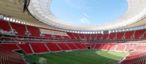 Estádio vai acolher três secretarias federais. Estádio vai acolher três secretarias federais.
