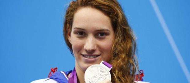La giovanissima Camille Muffat La giovanissima Camille Muffat