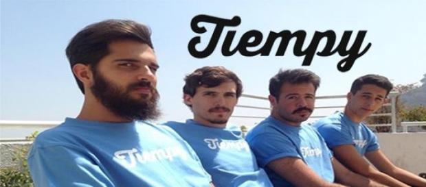 Matías Nisenson y su equipo de trabajo de 'Tiempy' Matías Nisenson y su equipo de trabajo de 'Tiempy'