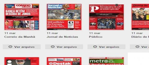 Capas dos generalistas de 11/03/2015 Capas dos generalistas de 11/03/2015