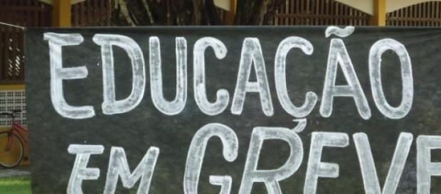 Greve dos professores em Santa Catarina Greve dos professores em Santa Catarina