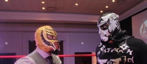 "Rey Mysterio" y "Pentagón Junior" "Rey Mysterio" y "Pentagón Junior"