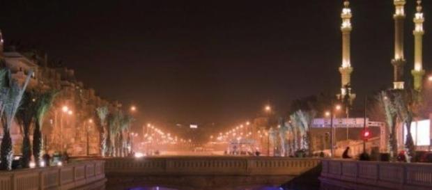 City of Aleppo alight, in normal circumstances City of Aleppo alight, in normal circumstances