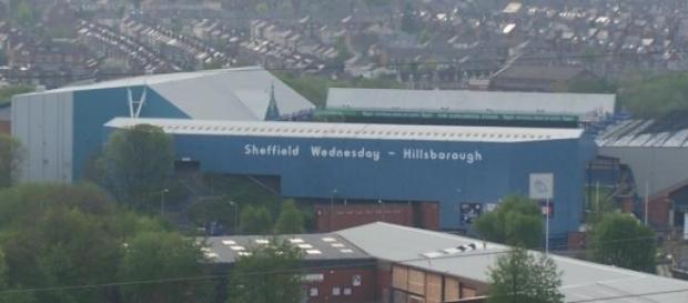 Hillsborough Stadium from a distance Hillsborough Stadium from a distance