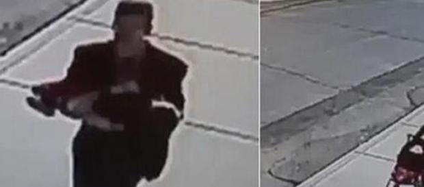 Imágenes captadas por una videocámara de seguridad Imágenes captadas por una videocámara de seguridad