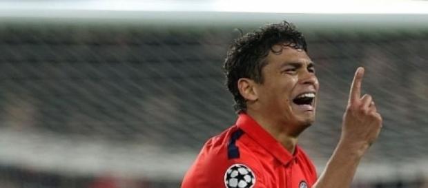 Thiago Silva celebrates scoring a vital equaliser Thiago Silva celebrates scoring a vital equaliser