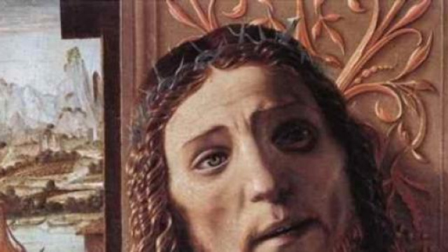 particolare del Cristo alla colonna del Bramante 