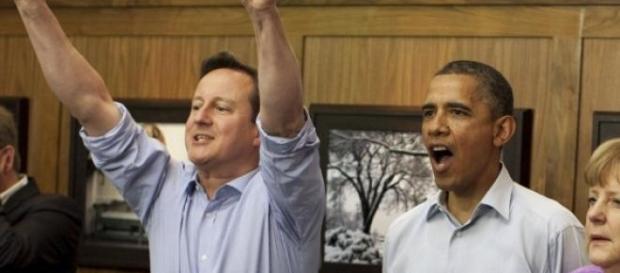 David.Cameron, Barack.Obama si Angela Merkel David.Cameron, Barack.Obama si Angela Merkel